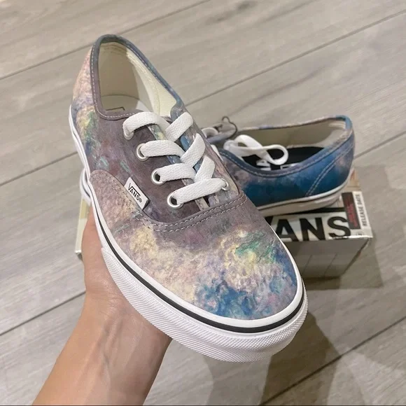 Vans Moma x Authentic Claude Monet Water Lilies - Picture 3 of 7